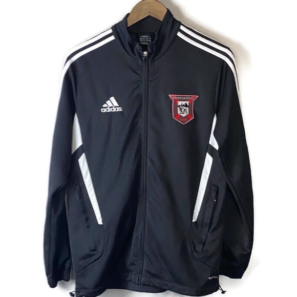 Adidas Mens Climacool Full Zip Jacket Size S Athletic Soccer Training Breathable - Picture 1 of 11